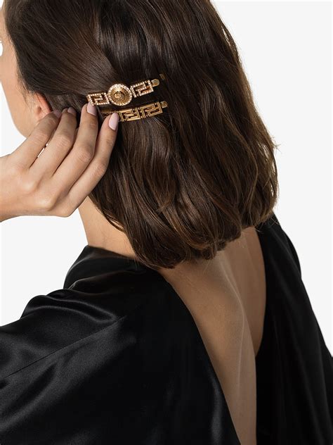 versace medusa hair clip price|Versace Medusa Head.